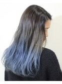 Ice blue gradation