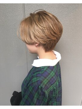 ロティー(loty) 【loty川原一高】ブロンズカラーの外国人風ショート