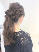 ネオリーブニコ 大井町店(Neolive Nico)&nbsp;【neolive nico 大井町店】 結婚式　ふわふわポニーテール