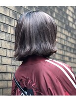 ルエ ヘアメイクバイアクセル(Louer hairmake byAxe-l) 【アクセル】切りっぱなし☆外ハネボブ