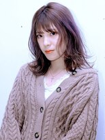 アース コアフュールボーテ 長野稲田店(EARTH coiffure beaute) 外ハネセミディスタイル