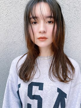 リアン(LieN) 〈東北沢/LieN〉シースルーバング/ナチュラルロング