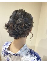 アトリエシェリー 編み込みアレンジ