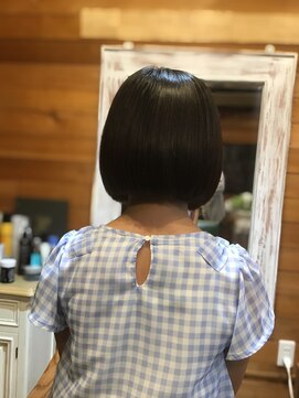 アジュテヘアードレッシング(ajouter hair dressing) ナチュラルボブ