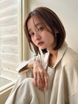 フォルテ(Forte) 【Forte】大人可愛い/ストレートボブ/ベージュ
