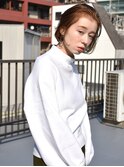 オールバックボブ