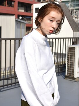 クロン(cron) オールバックボブ