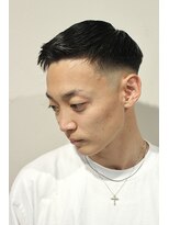 レンゲン(LENGEN)&nbsp;メンズかき上げニュアンスマッシュサイドパート韓国マッシュ