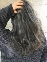 アース 菊名店(HAIR&MAKE EARTH) 20代30代40代ゆるふわパーマアッシュグレージュ透明感ハイライト
