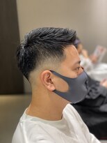 ウノプリール 茶屋町店(unopulir)&nbsp;大人綺麗めフェードカット　スキンフェード