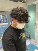 スパイラルパーマ