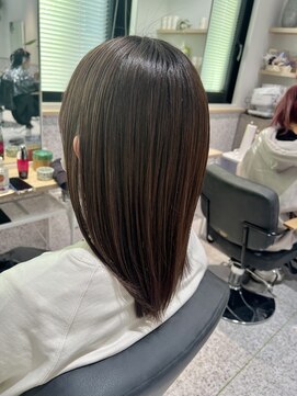 ゼストソエル(ZEST soell) グレーカラーもハイライトで可愛く○