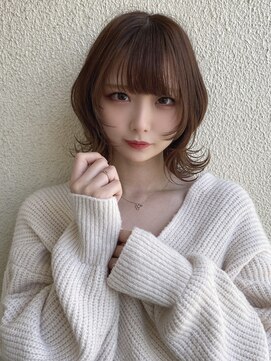 リアイス(Re:ICE) ナチュラルくびれミディアムウルフボブ