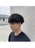 ☆ツイストスパイラル×高め刈り上げマッシュ☆ 横山飛翔