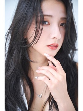 ベルバイリトル(belle by little) 大人小顔ロングレイヤー韓国ヘア