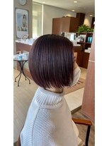 アッシュ アーティスティック スタジオ オブ ヘア(Ash artistic studio of hair)&nbsp;ボブ×ピンクブラウン
