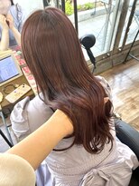 シエルバイアフロート(ciel by afloat)&nbsp;〈藤間〉自由が丘ピンクブラウン/ブリーチなし/大人ガーリー