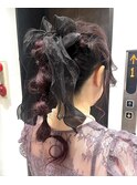 【Feria 渋谷】結婚式×ヘアセット "Tsuyuki"