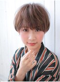 《Agu hair》大人かわいいマニッシュボブ