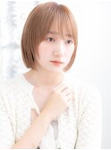 武蔵小杉/髪質改善/透明感カラーピンクカラー×マッシュボブa