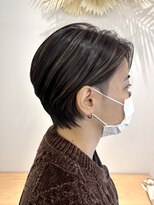 オレンジ梅田店(ORANGE)&nbsp;刈り上げショート　ハイライトカラー【ミナ】