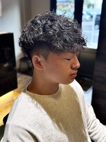 エクファフォーメン(EX-FA FOR MEN)&nbsp;ダークアッシュ/ニュアンスパーマ/韓国マッシュ/スペインカール