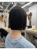 縮毛矯正癖毛ボブおさまるショートボブ艶ボブストレート【井上】