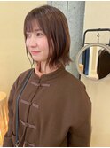 【snuw_ayano】韓国風巻き/マロンベージュ/レイヤーカット
