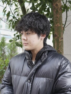 ヒカリス 中崎店(HIKARIS) メンズ × パーマ