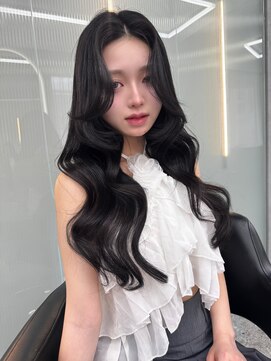 ボタン ハカタ(VOTAN hakata) 博多/天神/韓国ヘア/暗めカラー/顔周りカット/センター分け