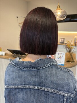 エンネ(Enne) REDPINK × ボブ