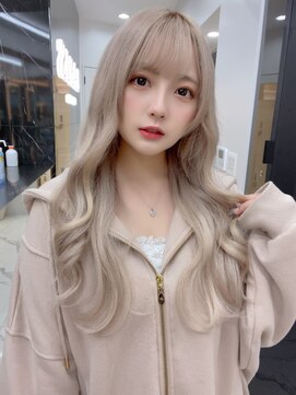 ラピステン 福岡天神 大名店(Lapis) 担当_原島/エクステ/レイヤー/ブリーチ/髪質改善/ブリーチなし