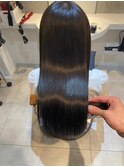 髪質改善＊ロングレイヤーグレーベージュ＊美髪【Zina船橋】