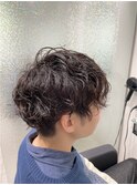 スパイラルパーマ
