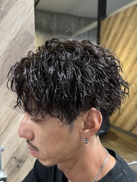 ビカムメンズヘアー 栄店(become men's hair) ツイストスパイラルパーマ/縦落ちパーマ