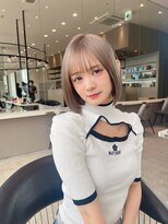 ロンド クラン 岡崎(Lond Clan)&nbsp;[顎下ラインボブ]コテでも巻ける扱いやすいボブ☆