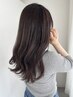 【お手軽ケア】カット＋ツヤカラー+質感再整シンプルTR