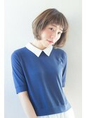 大人小顔ボブ