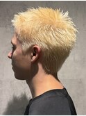 スパイキーショート/抜きっぱなしブロンド