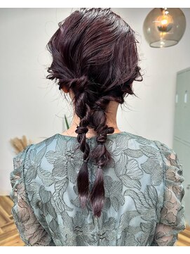 ムード(mood) ヘアセット/編み込みセット/ゆるふわセット