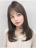 大人可愛いこなれヘア暗めカラー20代30代40代◎艶感うる艶髪