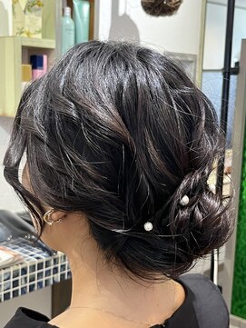 ナナマルサン(703) ☆大人ゆるふわシニヨン☆