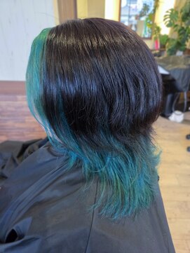 ヘアーナチュレ ラ フルール(HAIR NATURE La Fleur) 個性派インナーカラー