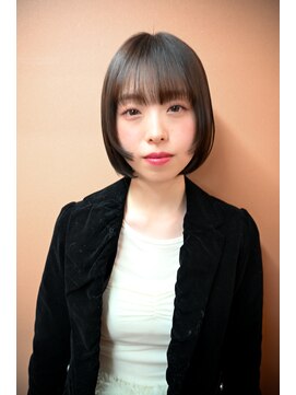 キジ(KIJI) レイヤーボブ/ボブレイヤー/グレージュ/透明感カラー