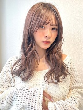 カバーヘア ブリス 北浦和(COVER HAIR bliss) 透明感ラベンダーベージュ/ゆるふわロング/小顔レイヤーp北浦和