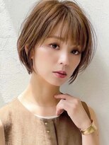 ビューブルー 亀戸錦糸町(VIEW BLUE)&nbsp;小顔に見せるショートボブ/髪質改善/ハイライト/白髪ぼかし