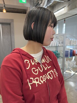 リラクオーレ 三宮 元町(LIRA CUORE) ボブ×ハイライト