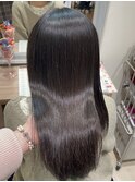 髪質改善トリートメント/透明感カラー