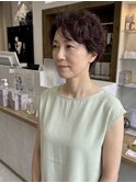 大人ショート/ニュアンスパーマ
