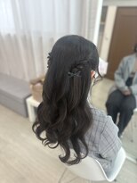 ホワイト(White)&nbsp;ねじりハーフツイン